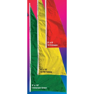 5'x10' Premium Color Nylon Sail Flag