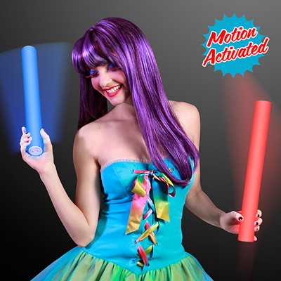 Motion Activated Lights Multicolor Cheer Stick - BLANK
