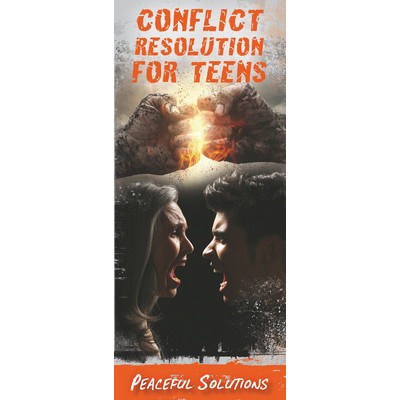 Conflict Resolution for Teens Pamphlet Brochure