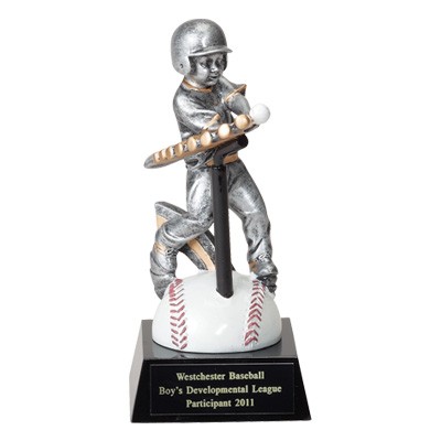 Resin Boys T-Ball Trophy