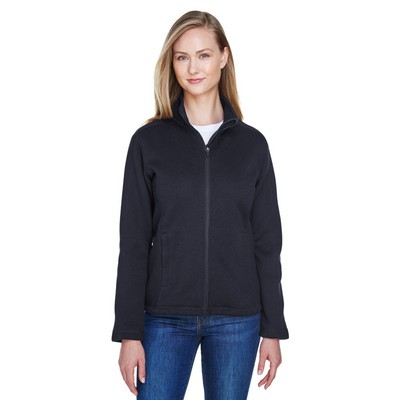Devon and Jones® Women's Bristol Full-Zip Sweater Fleece Jacket