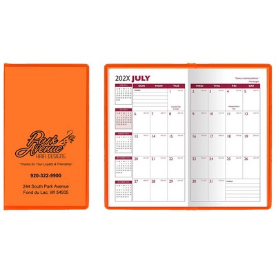 Ultra Vibrant TEK Translucent Vinyl Academic Planner