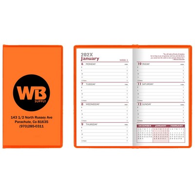 Ultra Vibrant TEK Translucent Vinyl Weekly Planner