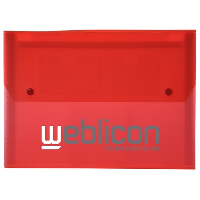 Accordion File - 6 Pocket - Frosted Smooth Finish