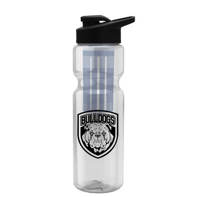 Garyline® Champ Bottle with Drink-Thru Lid and Infuser - 28 oz.