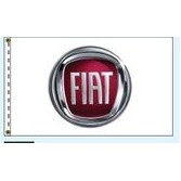 Authorized Dealer Free Flying Drape Flags (Fiat®)