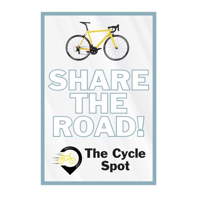 Rectangle Sticker | Square Corner | 4" x 6" | Clear Static | Static Face | Digital