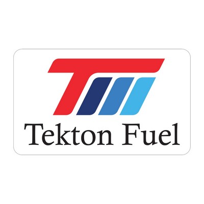 Rectangle Sticker | Round Corners | 3" x 5"| White Static | Static Back | Screen