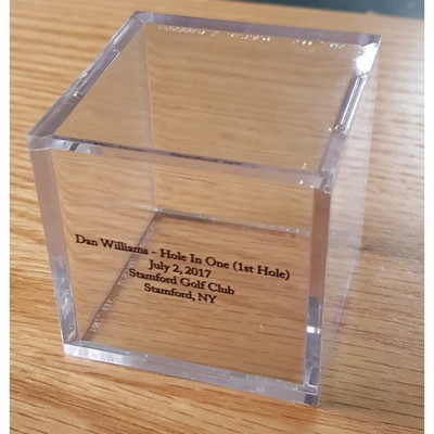 Golf Ball BallQube Display Case