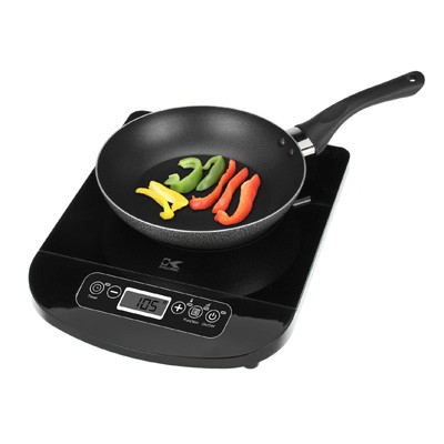 Black Induction Cooking Plate
