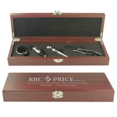 4 piece Wine Tool Set