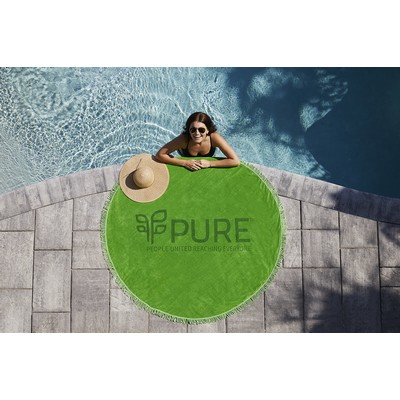 Round Beach Towel