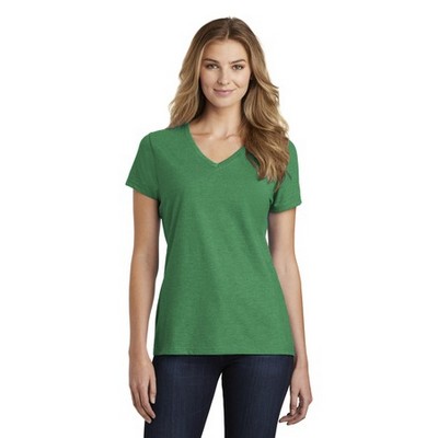 Port & Co™ Women's Fan Favorite™ Blend V-Neck Tee.