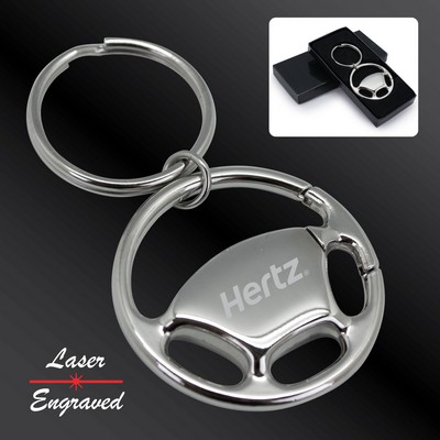 Steering Wheel Key Tag