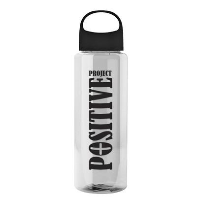 Garyline® Guzzler Bottle with Oval Crest Lid - 32 oz.