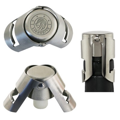 Quick Seal™ Stainless Steel Champagne Stopper