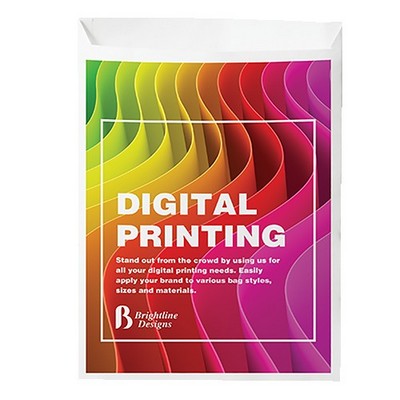 Digital Full Color 1-Sided Merchant Paper Bag (7.5" x 10")