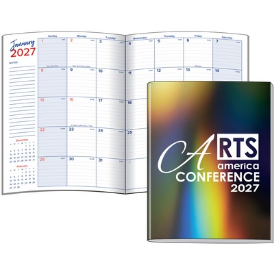 Large Monthly Planner Stitched to Cover