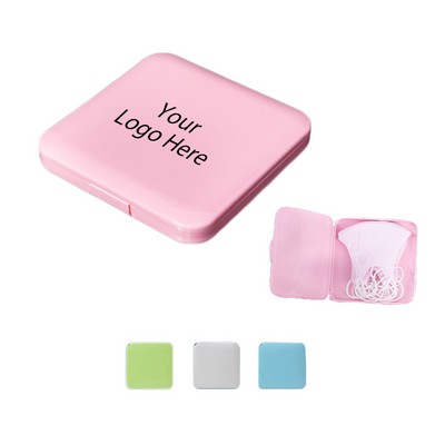 Plastic Portable Face Mask Storage Box