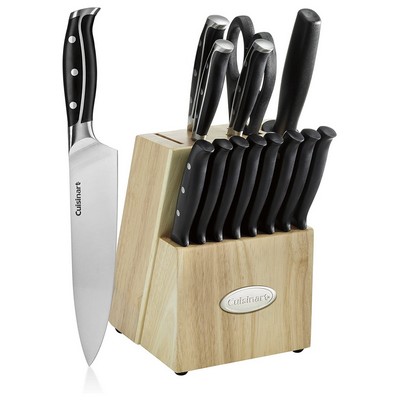 Cuisinart® 15P Nitrogen Collection 15-Piece Knife Block Set, Black
