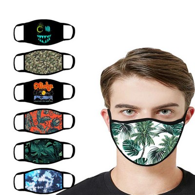 2-layer Plus Size Reusable Sublimation Face Mask