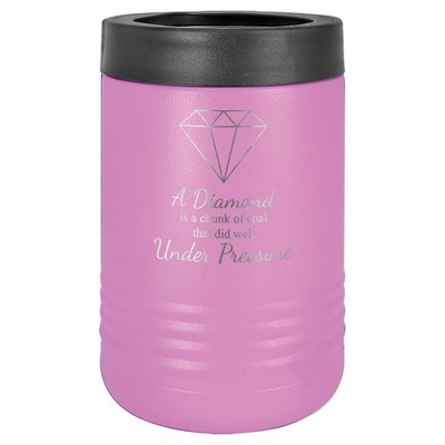 Powder Coated Light Purple Can Holder