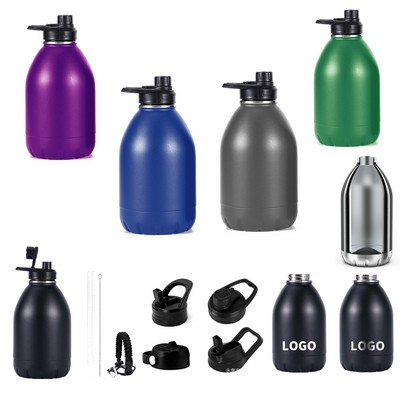 Large volume 64 oz Stainless Steel Vacuum Tumbler