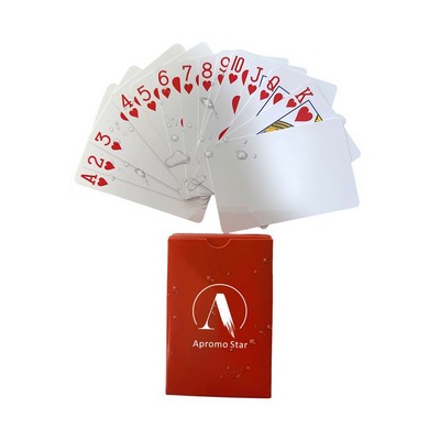 Custom Waterproof PVC Poker Playing Cards