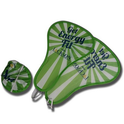 Collapsible Nylon Fan - Portable Cooling