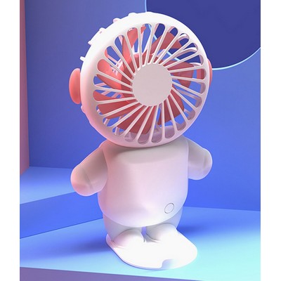 cute design USB Rechargeable Personal Fan