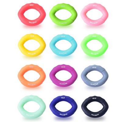 Olive Shape Silicone Grip Ring