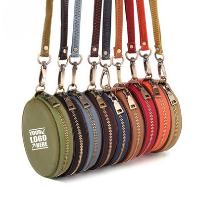 Round Crossbody Purse for Women