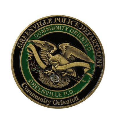 Zinc Alloy Soft Enamel Coins