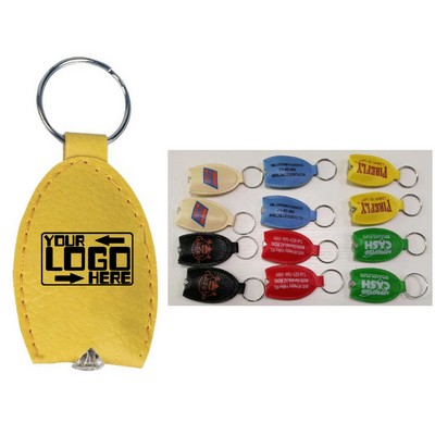 PU Leather LED Key Chain