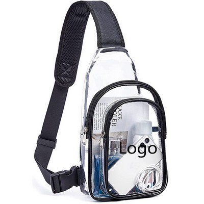 Clear Shoulder Crossbody Backpack