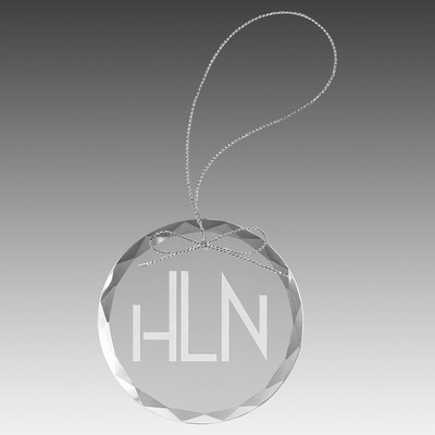 Glass Ornament with String