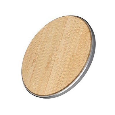 Bamboo Wireless Charger Pad, 15W