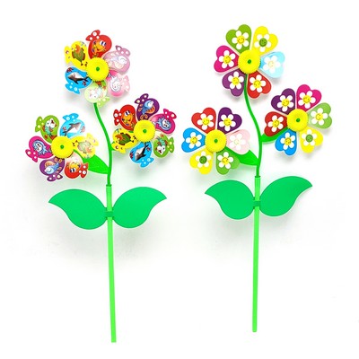 Three Wheeled Pattern with Pinwheel