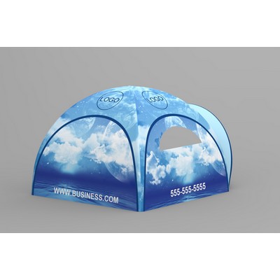 Inflatable Tent 10' printed wall - 2-sided