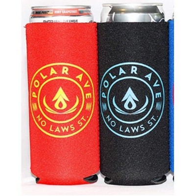 Slim Neoprene Silkscreened Can Cooler