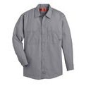 Dickie's® Men's Industrial Long Sleeve Work Shirt - Graphite Gray