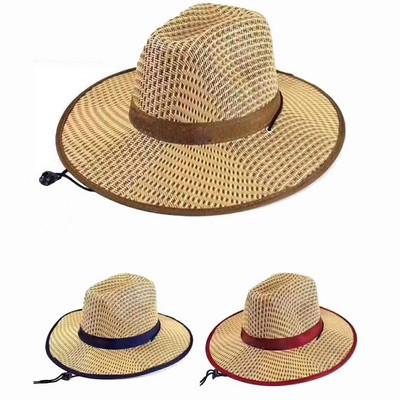 Adult Western Straw Cowboy Hat