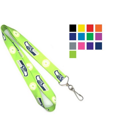 Dye-Sublimated Lanyard w/Swivel J Hook