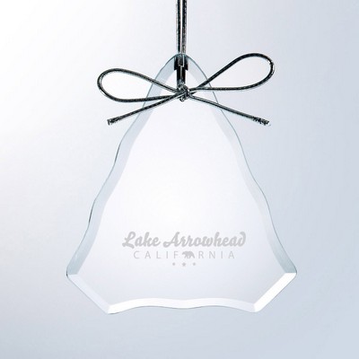 Beveled Glass Christmas Tree Ornament