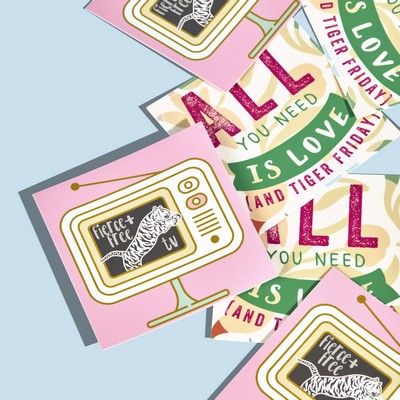 2"x2" Custom Square Sticker (High Quantity)