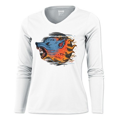 Women's XTREME-TEK Long Sleeve V-Neck Shirt