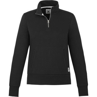 Women's PADDLECREEK Sueded Fleece Quarter Zip Pullover