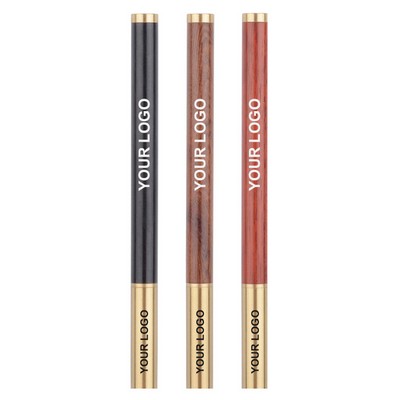 Creative Vintage Solid Wood Brass Metal Signature Pen, Water Pen, Business Gift