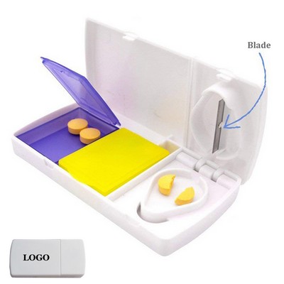 Compact Pill Cutter and Dispenser