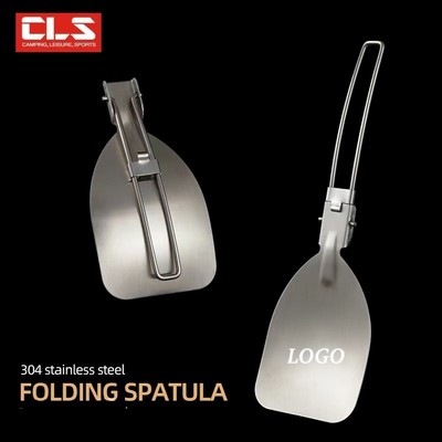 Satinless Steel Spatula with Folding Handle